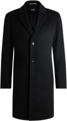 Boss Men's HHyde C Black Overcoat - Black 001