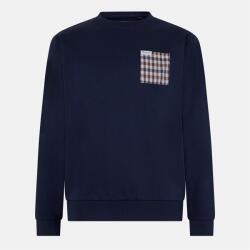 Aquascutum Блуза AQUASCUTUM Check Pocket Sweatshirt - Navy