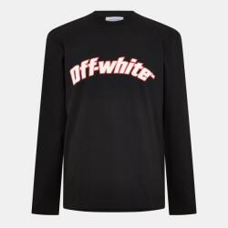 Off White Тениска Off White Men's Logo Skate Long Sleeve T-Shirt - Black-White