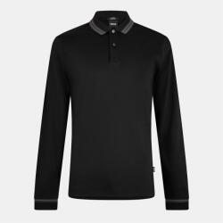 Boss Блуза с яка Boss Men's H Pleins Black Long Sleeve Polo Shirt - Black 001