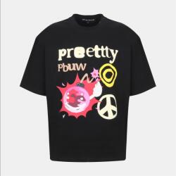 Pretty boy ugly world Тениска PRETTY BOY UGLY WORLD Men's PBUW Peace Regular Fit T-Shirt - Black/Multi