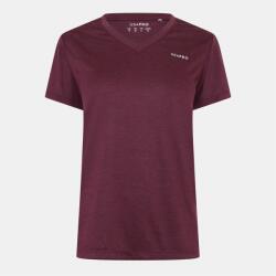 USA Pro Дамска тениска USA Pro The USA Pro Tech V Tee Ladies - Espresso
