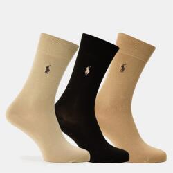 Ralph Lauren Чорапи Polo Ralph Lauren Men's 3 Pack Crew Socks - Stone/Brn/Camel