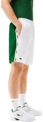 Lacoste Къси панталони Lacoste Logo Stripe Tennis Shorts - White/Green