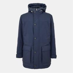 Boss Анорак Boss Men's H-Detoni Hooded Long Sleeve Button Parka - Dark Blue 404