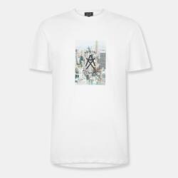 Armani Exchange Тениска Armani Exchange Men's AX Skyline T-Shirt - OFF WHITE