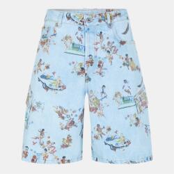 OFF WHITE Къси панталони OFF WHITE Men's Low Rise Denim Shorts - Blue