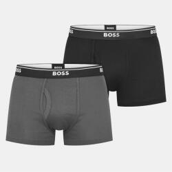 Boss Боксерки Boss Mens BOSS Bodywear 2 Pack Logo Waistband Boxers - Black/Grey 970