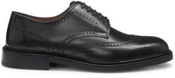 Boss Обувки Boss Men's Mosby Double Breasted Lace Up Derby Shoes - Black 001