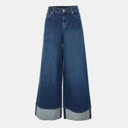 7 For All Mankind Дънки 7 For All Mankind Women's Marie Wide Leg Jeans - Mid Blue