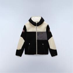 Napapijri Мъжко поларено горнище с цип Napapijri Yupik Full Zip Fleece Hoodie Mens - Black/Beige