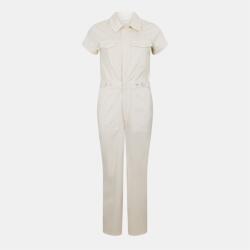 Good american Women's T Palazzo Jumpsuit - Ecru