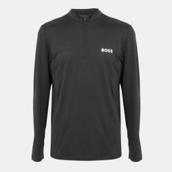 Boss Горнище Boss Men's Green 1/4 Zip Performance Tracksuit Top - Black