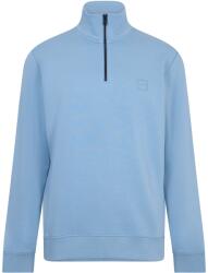 HUGO BOSS Блуза Boss Men's Zetrust Zip-Neck Soft TerryclOver The Head Sweatshirt - Pastel Blue