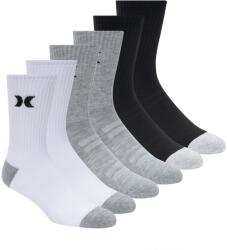 Hurley 6Pk Crew Sock - White/Multi
