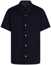 Tommy Hilfiger Риза Tommy Hilfiger Men's Knitted Short Sleeve Plain Shirt - Desert Sky