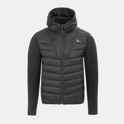 Everlast Яке Everlast Men's Hooded Full Zip Long Sleeve Hybrid Jacket - Black