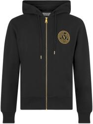 Versace Суичър VERSACE JEANS COUTURE Foil Stamp Zip Hoodie - Black G89