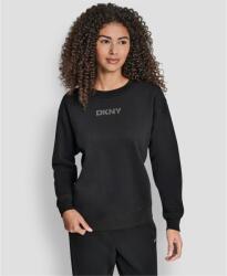 DKNY Блуза DKNY Women's Cotton Logo Crew Sweatshirt - Black