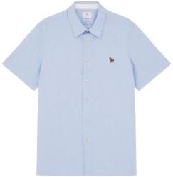 PS Paul Smith Риза PS Paul Smith Men's Short-Sleeve Plain Shirt - Blue 44