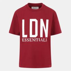 Blank Essentials Тениска Blank Essentials Women's London Cotton Short Sleeve Oversized T-Shirt - Burgundy