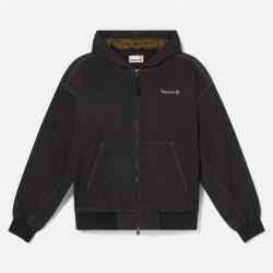 Timberland Men's Canvas Hooded Overshirt - Black