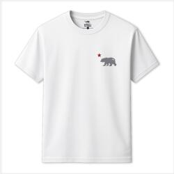 Republic of California Тениска Republic of California Men's Cali Bear T-Shirt - White
