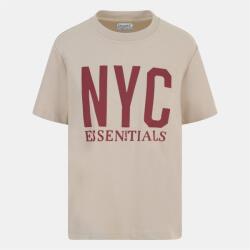 Blank Essentials Тениска Blank Essentials Women's NYC Cotton Short Sleeve Oversized T-Shirt - Summer Sand