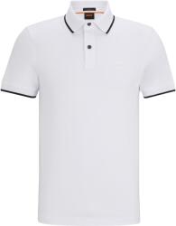 Boss Блуза с яка Boss Mens BOSS ORANGE Pique Short Sleeve Polo Shirt with Logo Detail - White 100