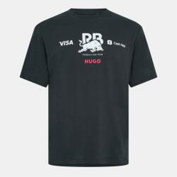 Hugo Тениска Hugo Racing Bulls Tsunoda F1 2025 T-Shirt - Black