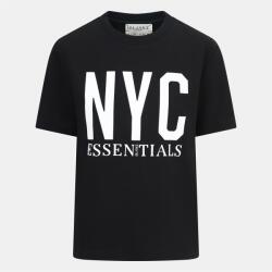 Blank Essentials Тениска Blank Essentials Women's NYC Cotton Short Sleeve Oversized T-Shirt - Black
