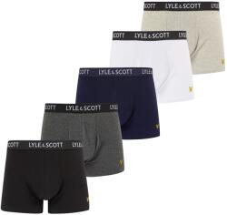 Lyle and Scott Боксерки Lyle and Scott Men's Core Trunk - Black/White/Gry