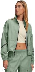 Under Armour Яке Under Armour Women's Woven Sheen Performance Training Jacket - Green