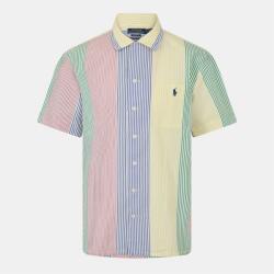 Ralph Lauren Men's Fun Seersucker Short-Sleeve Patterned Shirt - Multi Stripe