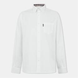 AQUASCUTUM Риза с дълъг ръкав AQUASCUTUM Men's Long Sleeve Tailored Fit Shirt - White