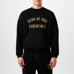 Fear of god essentials Поларена блуза FEAR OF GOD ESSENTIALS Fleece Crew Neck Sweater - Black