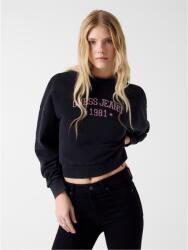GUESS Блуза Guess Women's Star Cropped Crew Sweatshirt - Jet Black