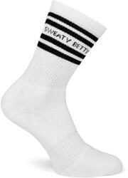 Sweaty Betty Чорапи Sweaty Betty Women's Varsity Slogan Crew Socks - white black