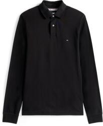 Tommy Hilfiger Блуза с яка Tommy Hilfiger 1985 Long Sleeve Polo Shirt - Black BDS