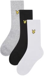 Lyle and Scott Чорапи Lyle and Scott 3-Pack Crew Socks - Gry/Wht/Blk