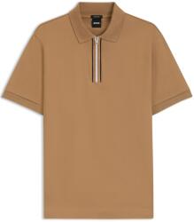 Boss Блуза с яка Boss Men's H-Paras 65 Polo Quarter Zip Shirt - Med Beige 260