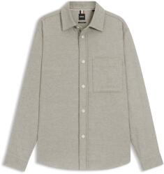 Boss Men's HBB Owen Black Overshirt - Open Brown 245