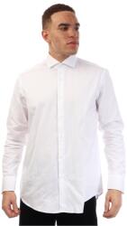HUGO BOSS Риза с дълъг ръкав Boss Men's Joe Spread Long Sleeve Oxford Shirt - White