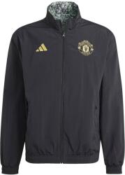 adidas Мъжко яке Adidas Mens adidas Manchester United Stone Roses Reversible Anthem Jacket - Black