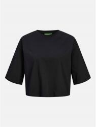 JJXX Дамска тениска JJXX Andrea Loose Cropped T-Shirt Ladies - Black