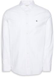 Calvin Klein Риза с дълъг ръкав Calvin Klein Jeans Men's Long Sleeve Oxford Shirt - Brilliant White