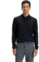 Boss Men's Lancione Long-Sleeve Polo - Dark Blue