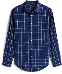 Tommy Hilfiger Риза с дълъг ръкав Tommy Hilfiger Men's Twill Check Long Sleeve Patterned Shirt - Blue Indigo 0MS
