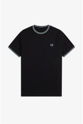 Fred Perry Тениска Fred Perry Twin Tipped T-Shirt - Black Q46