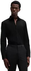 HUGO BOSS Риза с дълъг ръкав Hugo Men's Koey Long Sleeve Oxford Shirt - Black